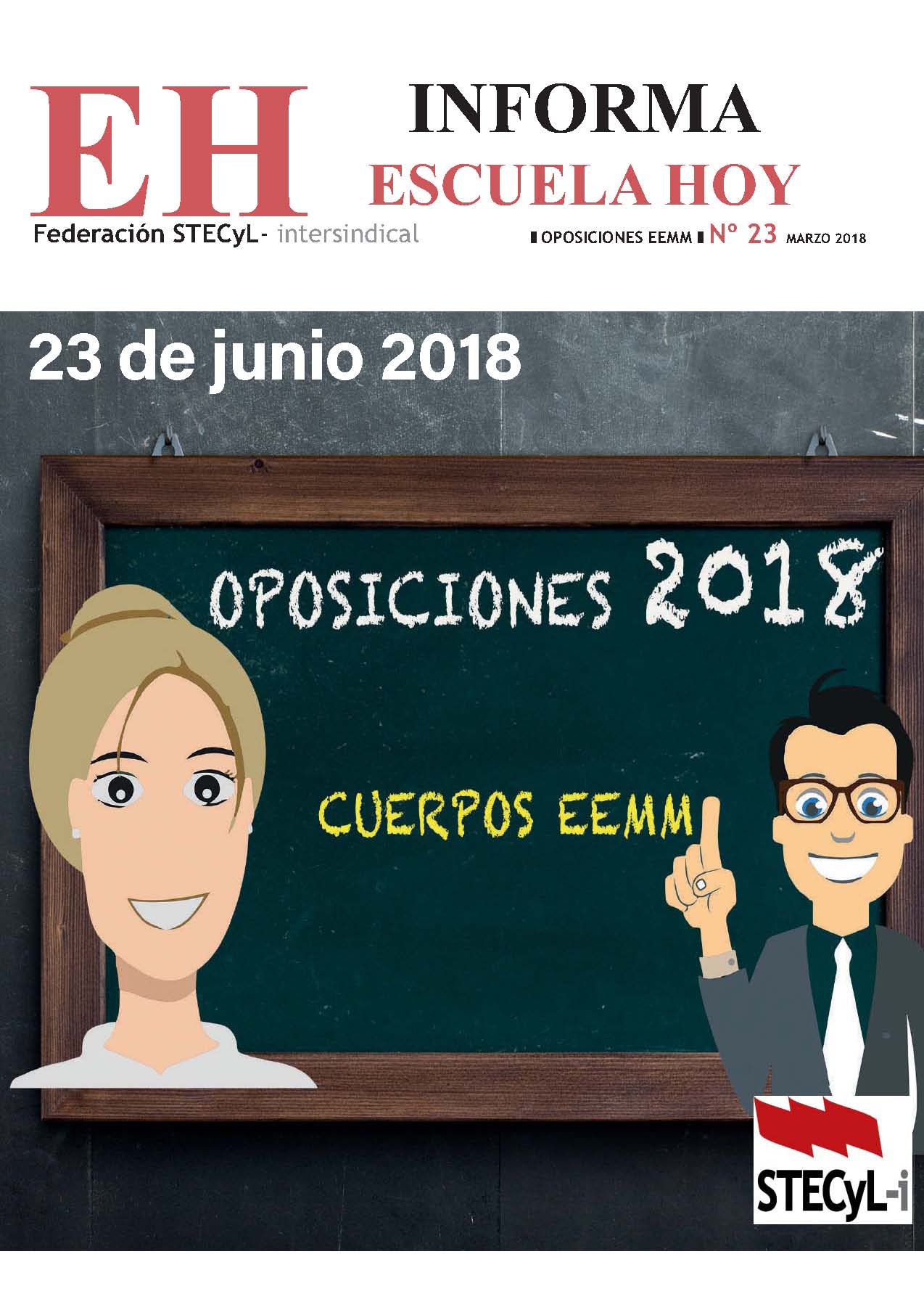 EH. Especial Oposiciones 2018. EEMM