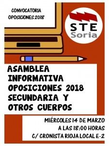 Cartel-Asamblea-Oposiciones-STE-Soria