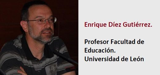 Enrique Javier Díez Gutiérrez. Profesor de la Facultad de Educación de la Universidad de León
