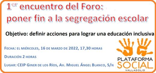 Encuentro_Foro_Segregacion_Escolar_Cartel_520x245