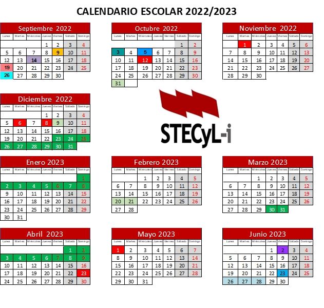 Calendario 2023 Fiestas IMAGESEE