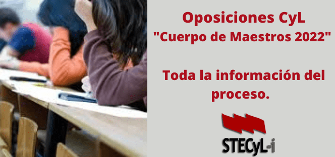 Oposiciones 2022 Cuerpo Maestras y Maestros CyL