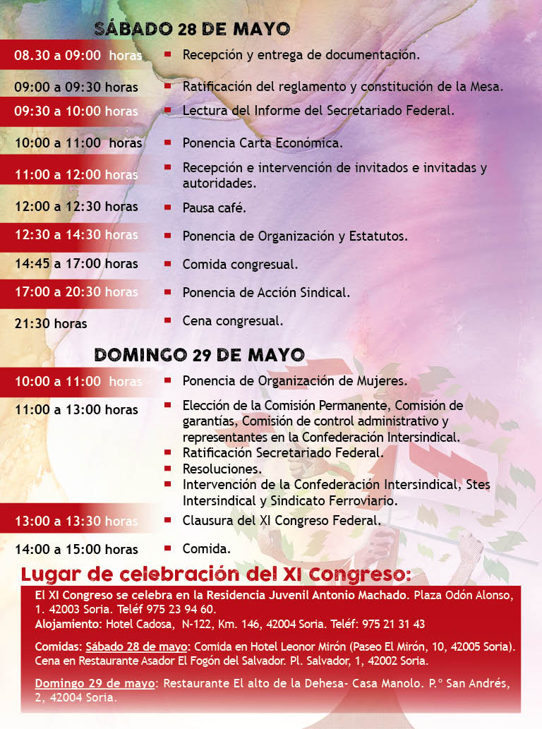 XI_Congreso_Federal_STECyL_Programa