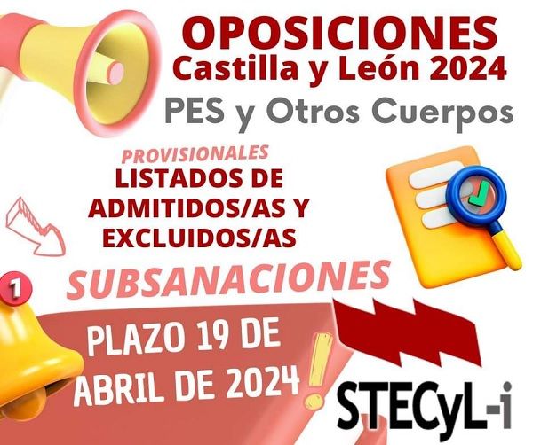 Oposiciones 2024 Archivos STECyL i