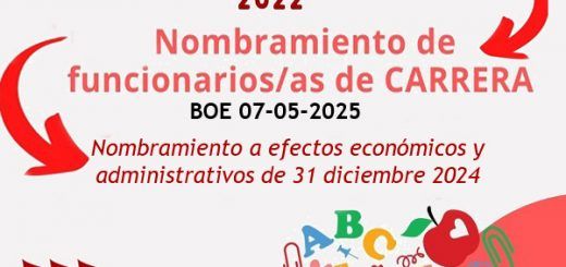 OPOSICIONES 2022 MAESTROS-AS-Nombramiento-Funcionarios-Carrera-BOE-07-05-25