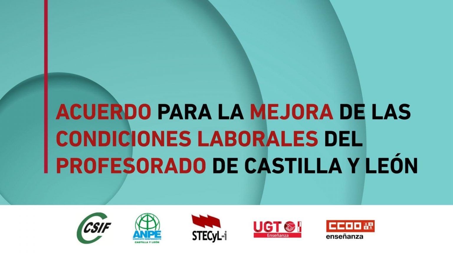 Publicado el acuerdo de mejora condiciones laborales Profesorado de ...