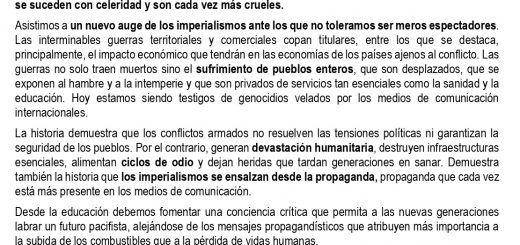 2026_03_26_ STECyL denuncia la escalada belicista