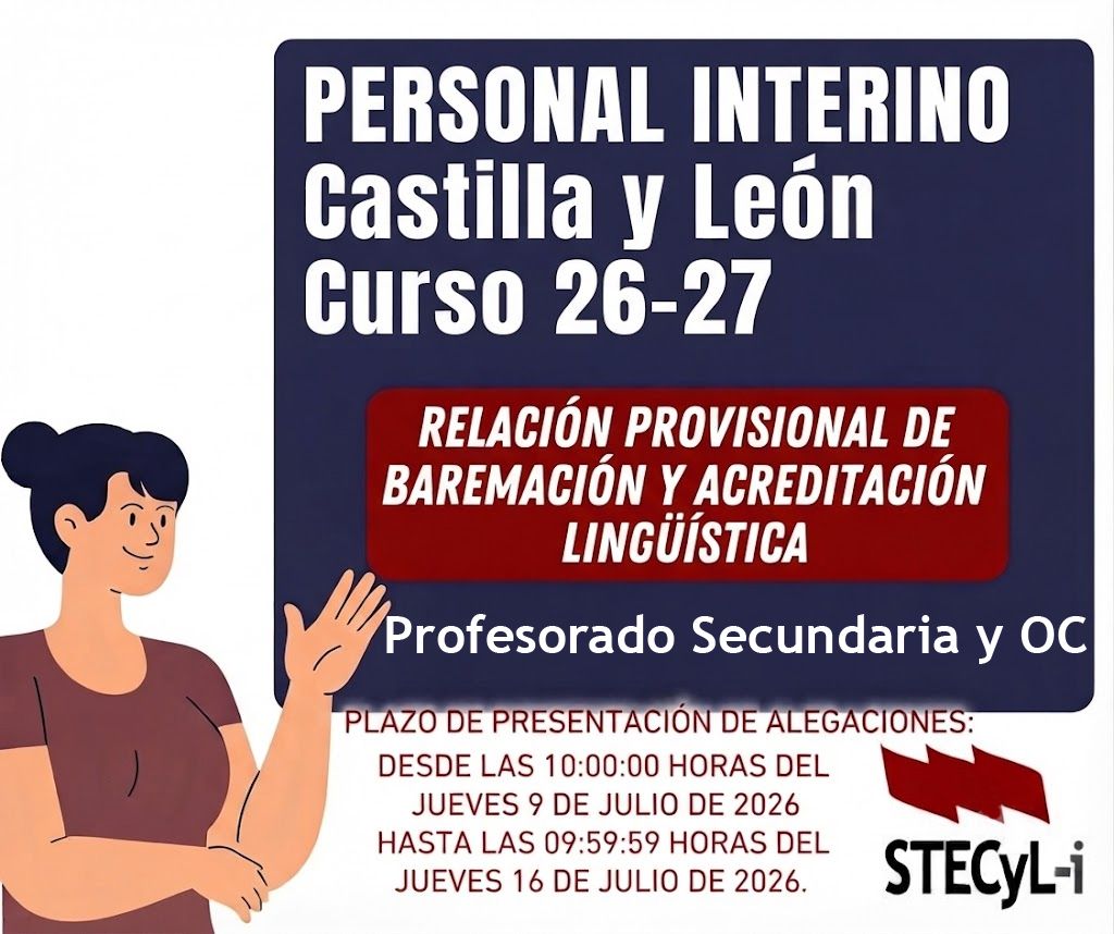 Baremación 26-27-Secundaria-OC-Baremación-Provisional